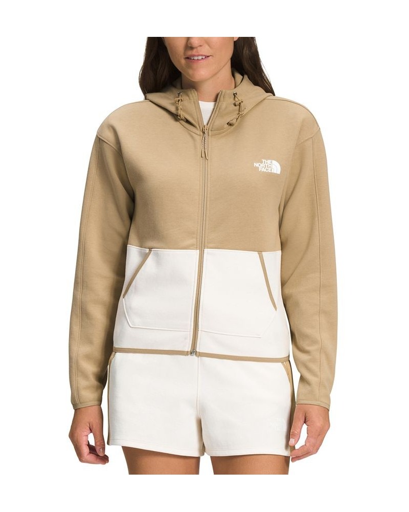 Women's TNF™ Tech Full-Zip Long Sleeve Hoodie Tan/Beige $37.00 Sweatshirts