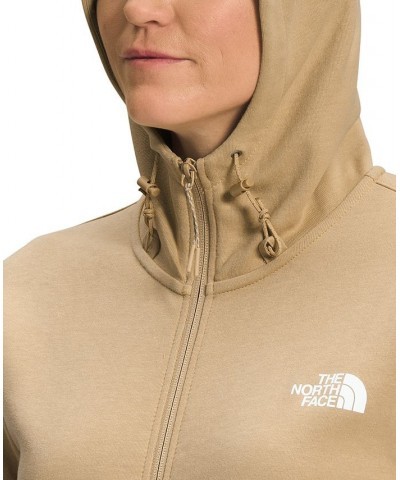 Women's TNF™ Tech Full-Zip Long Sleeve Hoodie Tan/Beige $37.00 Sweatshirts