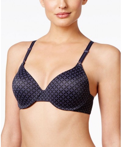 Warners This Is Not A Bra™ Cushioned Underwire Lightly Lined T-Shirt Bra 1593 Gunmetal Geo Print $12.74 Bras