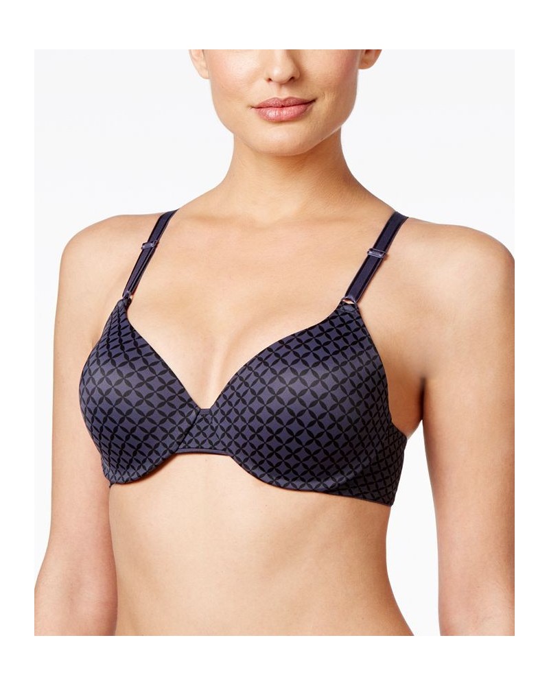 Warners This Is Not A Bra™ Cushioned Underwire Lightly Lined T-Shirt Bra 1593 Gunmetal Geo Print $12.74 Bras