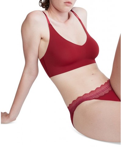 Women's Lace Trim Bikini Underwear QD3838 Red Carpet $9.88 Panty