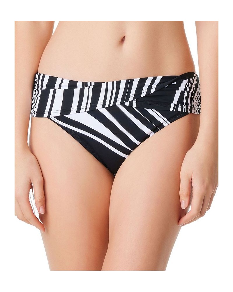 Women's New Wave Underwire Bikini Top & Matching Bottoms Black $45.45 Swimsuits