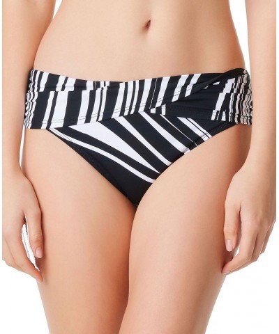 Women's New Wave Underwire Bikini Top & Matching Bottoms Black $45.45 Swimsuits