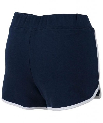 Women's Navy West Virginia Mountaineers Relay French Terry Shorts Navy $18.90 Shorts