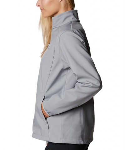Women's Kruser Ridge II Soft-Shell Water-Resistant Jacket Gray $41.40 Coats