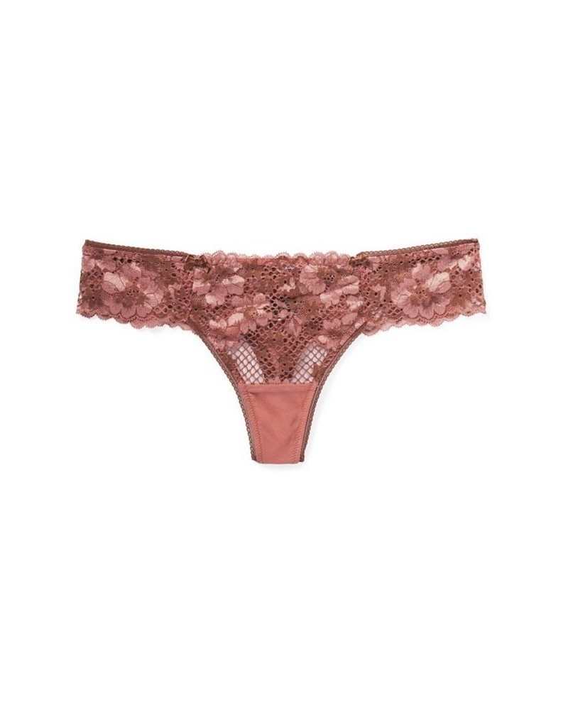 Cinthia Women's Thong Panty Brown $13.22 Panty