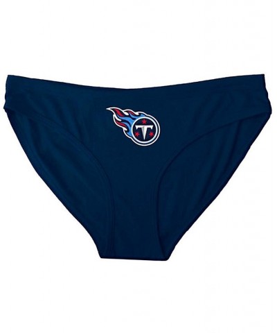 Women's Navy Tennessee Titans Solid Logo Panties Navy $13.16 Panty